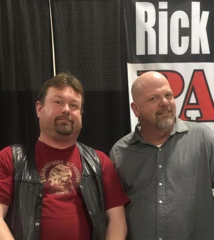 Chilling with Rick.