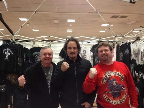 Dad and I with Tig.