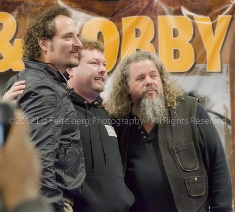 Chilling with Tig and Bobby.