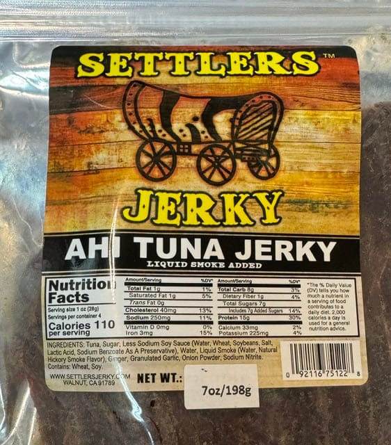 Ahi Tuna Jerky