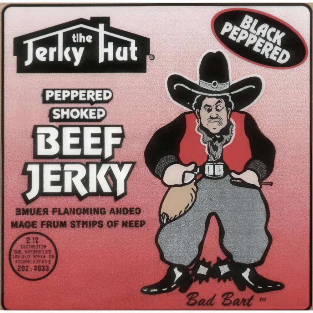 Bad Bart Cracked Black Pepper Beef Jerky