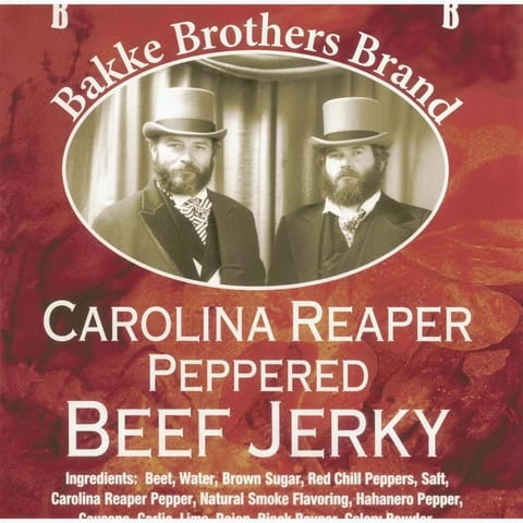 Carolina Reaper Extremely Hot Beef Jerky