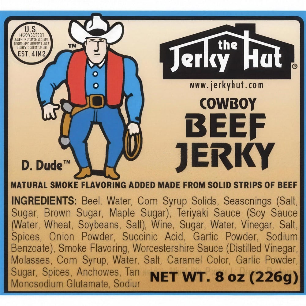 Cowboy Hickory Smoked Beef Jerky