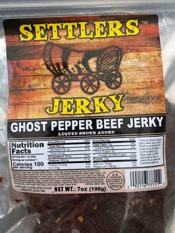 Ghost Pepper Beef Jerky