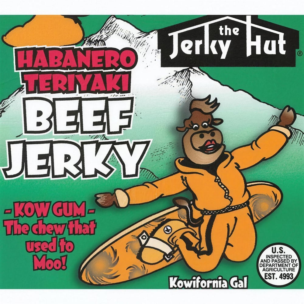 Kowifornia Gal Hot Habanero Teriyaki Beef Jerky