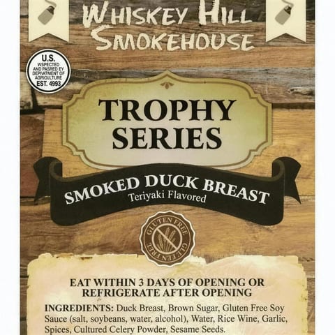 Smoked Duck Breast Jerky