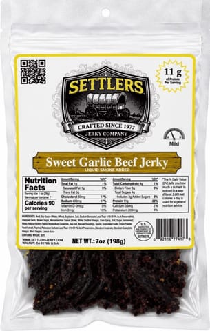 Sweet Garlic Beef Jerky