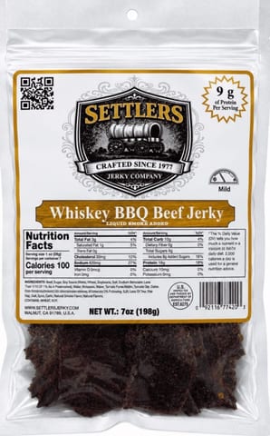Whiskey BBQ Beef Jerky